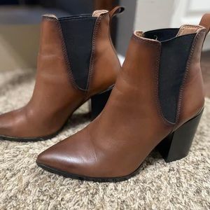 Steve Madden Brown Leather Boots
